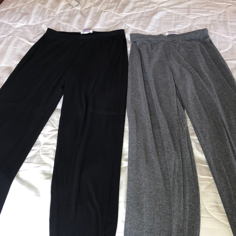 BUNDLE of 2 Kate Hill comfy pants petite